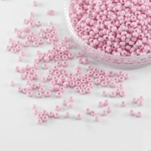 Бісер 03293 Чеський Preciosa 10/0, Солгель Пофарбований SDC, Рожевий, Круглий, (УТ100006653)