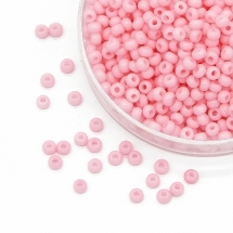 Бисер 03491 Чешский Preciosa 10/0, Солгель Окрашенный SDC, Розовый, Круглый, (УТ100006657)