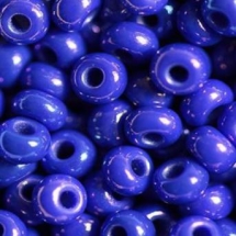 Бісер 34050 Чеський Preciosa 10/0, Непрозорий Райдужний OL, Синій, Круглий, (УТ100006662)