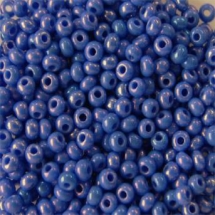 Бисер 34040 Чешский Preciosa 10/0, Непрозрачный Радужный OL, Синий, Круглый, (УТ100006675)