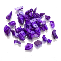 Бусины Речной Перламутр Крошка, Индиго, 8~17x5~7x4~6мм, Отверстие 1мм, около 64шт/50г, (УТ100006189)