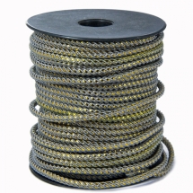 Шнур Полиэстер для Рукоделия, Светло-Серый, 4мм, (УТ100005609)