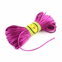 Шнур Поліестер, Колір: Фіолетовий, Розмір: 2 мм, близько 20м / зв'язка, (УТ100005620)