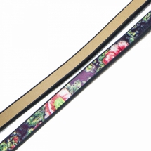 Шнур Натуральная Кожа, Цвет: Черный, Размер: 5х3мм, около 0.95м/1шт, (УТ100005663)