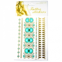 Временные татуировки на тело, Цвет: Разноцветный, Размер: 182x4~49мм, (УТ100005910)