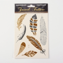 Временные татуировки на тело, Цвет: Микс, Размер: 65~141x21~32мм, (УТ100006257)