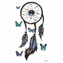 Временные татуировки на тело, Цвет: Разноцветный, Размер: 106x61мм, (УТ100006258)