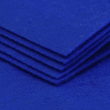 Фетр, Поліестер, Колір: Синій, Розмір: 298 ~ 300x298 ~ 300x1мм, 1шт (УТ100006271)