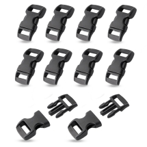 Застібки Фастекс Акрилова, Чорний, 29x15x6мм, Отвір 11х3.5мм, (УТ100006289)