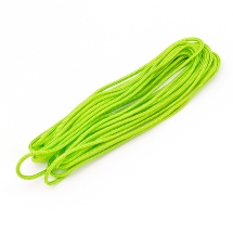 Шнур Паракорд Полиэстер и Спандекс 16-ти слойный, Цвет: Салатовый, Размер: 2мм, (УТ100005861)