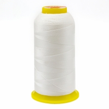 Нить Полиэстер Швейная в катушках, Цвет: Белый, Толщина 0.5мм, около 870м/1катушка, (УТ100005578)