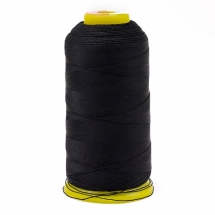 Нить Полиэстер Швейная в катушках, Цвет: Черный, Толщина 0.5мм, около 870м/1катушка, (УТ100005580)