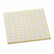 Ценники Прямоугольные, На клеевой основе, Цвет: Белый, Размер: 19х13мм, 99шт/лист, 15листов/набор, (УТ100006029)