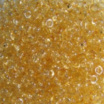 Бисер 48015 Чешский Preciosa 10/0, Прозрачный блестящий TS, Желтый, Круглый, (УТ100007292)