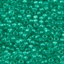 Бісер 08358 Чеський Preciosa 10/0, Кристал Прозорий CTCLS, Бірюзовий, Круглий, (УТ100007297)