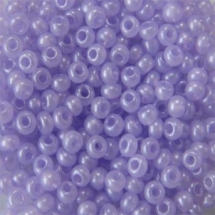 Бисер 17228 Чешский Preciosa 10/0, Алебастр Цветной DA, Сиреневый, Круглый, (УТ100007302)