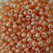 Бисер 17918 Чешский Preciosa 10/0, Естественный непрозрачный NO, Персиковый, Круглый, (УТ100007311)