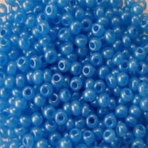 Бисер 17936 Чешский Preciosa 10/0, Естественный непрозрачный NO, Синий, Круглый, (УТ100007313)