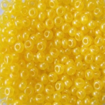 Бисер 17986 Чешский Preciosa 10/0, Естественный непрозрачный NO, Желтый, Круглый, (УТ100007315)