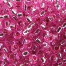 Бисер 18275 Чешский Preciosa 10/0, Кристалл Прозрачный CTCLS, Розовый, Круглый, (УТ100007321)