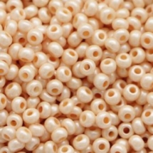 Бисер 46387 Чешский Preciosa 10/0, Жемчужный S, Бежевый, Круглый, (УТ100007327)