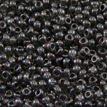 Бисер 48049 Чешский Preciosa 10/0, Кристалл Прозрачный CTCLS, Серый, Круглый, (УТ100007329)