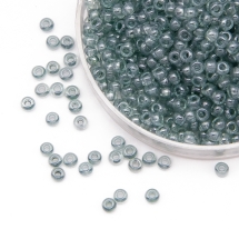 Бисер 48055 Чешский Preciosa 10/0, Кристалл Прозрачный CTCLS, Морская Волна, Круглый, (УТ100007330)