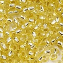 Бисер 78281 Чешский Preciosa 10/0, Солгель Окрашенный SDC, Желтый, Круглый, (УТ100007343)