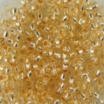 Бисер 78283 Чешский Preciosa 10/0, Солгель Окрашенный SDC, Желтый, Круглый, (УТ100007345)