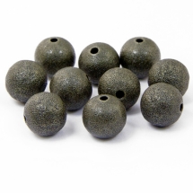 Бусины Звездная Пыль, Латунь, Круглые, Цвет: Бронза, Размер: 12мм, Отверстие 1.8мм, (УТ100007475)