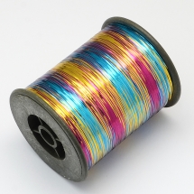 Шнур Декоративный Металлизированный 0.28мм/8000м, Разноцветный, 0.28мм, около 8000м/катушка, (УТ100009896)