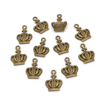 Кулон Корона, Металл, Цвет: Бронза, Размер: 20х15мм, (УТ100008690)