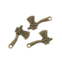 Кулон Топор, Металл, Цвет: Бронза, Размер: 22х13мм, (УТ100008709)