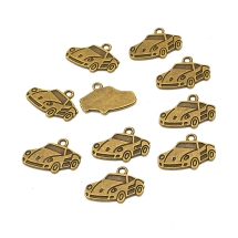 Кулон Металлический, Машина, Цвет: Бронза, Размер: 20х19мм, (УТ100008749)