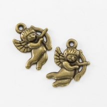 Кулон Ангел, Металл, Цвет: Бронза, Размер: 23x16мм, (УТ100008776)