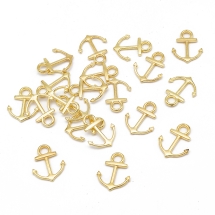 Кулон Якорь, Металл, Цвет: Золото, Размер: 18.5x14x2мм, Отверстие 4мм, (УТ100008790)