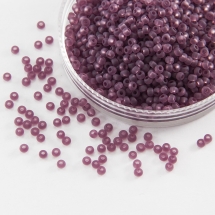 Бисер 20010 Чешский Preciosa 10/0, Прозрачный матовый TM, Фиолетовый, Круглый, (УТ100010331)