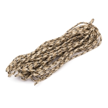 Шнур Паракорд Полиэстер и Спандекс Полосатый, Цвет: Бежевый, Размер: 2мм, (УТ100009946)