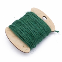 Мотузка декоративна, Колір: Зелений, Розмір: Товщина 2 мм, (УТ100009764)