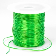 Нить Упругая Эластичная 1мм/10м, Цвет: Зеленый, Толщина 1мм, около 10м/1катушка, (УТ100009726)
