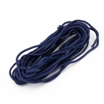 Шнур Паракорд Поліестер і Спандекс, 16-шаровий, Колір: Темно-синій, Розмір: 2мм, (УТ100009200)