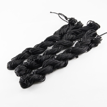 Шнур Нейлоновый, Черный, 2мм, около 12м/связка, (УТ100009696)