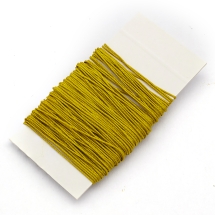 Шнур Нейлоновый, Цвет: Золотистый, Размер: Диаметр 0.5мм, (УТ100009801)