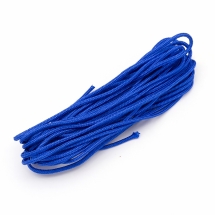Шнур Паракорд Поліестер і Спандекс, Колір: Синій, Розмір: 2мм, (УТ100009958)