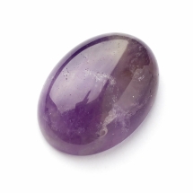 Кабошоны Натуральный Аметист, Овальные, 25х18х5-7мм (УТ100010649)