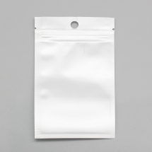 ЗИП Пакет Белый/Прозрачный, с подвесом, замок ZIP Lock, Размер: 13х8см, Внутренний размер: 9.5x7см, (УТ100011623)