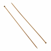 Спиці Прямі Односторонні з бамбука, Розмір: Довжина: 400мм, Діаметр 7мм (УТ100010951)
