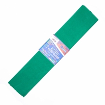 Креп-Папір 55%, Розміру 50 * 200см, 20г / м2 Зелений (УТ100012061)