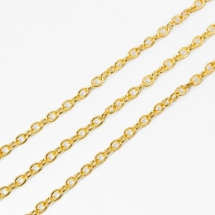 Тросик Ювелирный Ланка Нержавеющая Сталь, Белый, 0.38мм, около 50м/катушка, (УТ100009177)