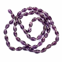 Бусины Стекло Капля, Прозрачные, Граненые, Цвет: Индиго, Размер: 11х8мм, Отв-тие: 1мм, около 57шт/67см/нить, (УТ100012859)